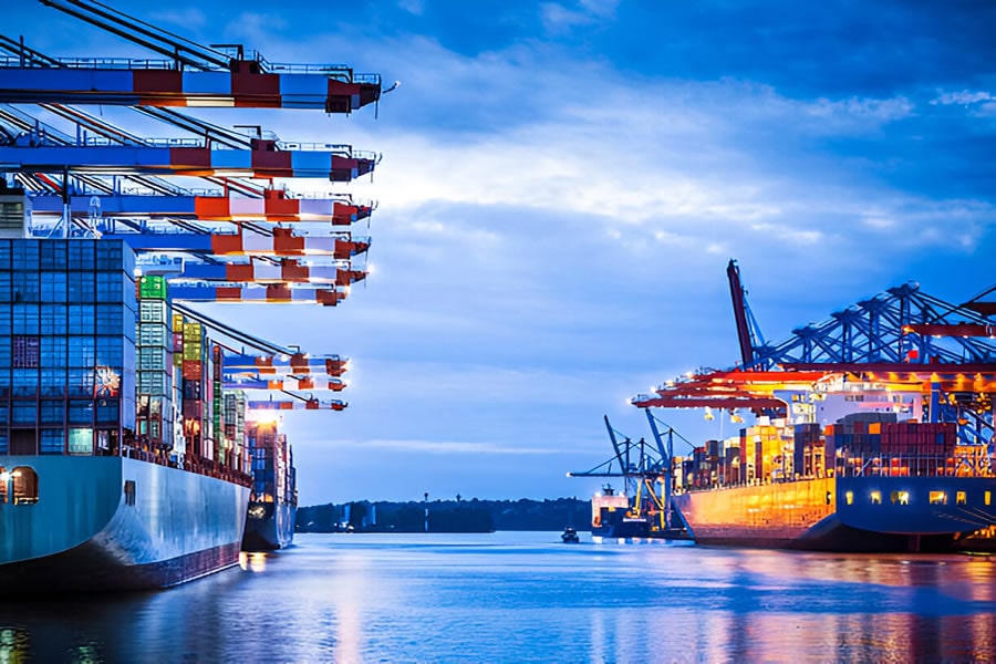 Ocean freight cargo loading